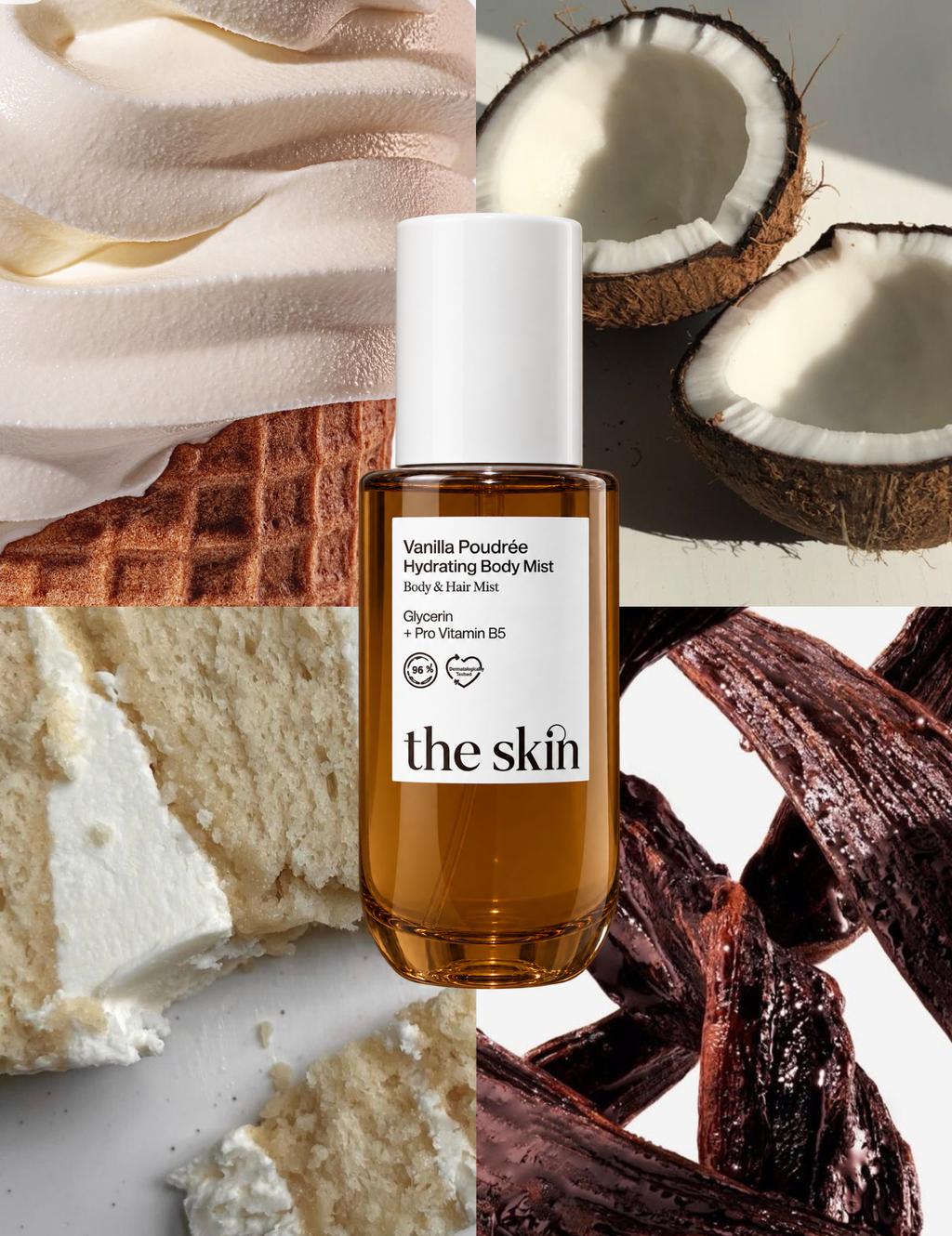 Vanilla Poudrée Hair & Body Mist